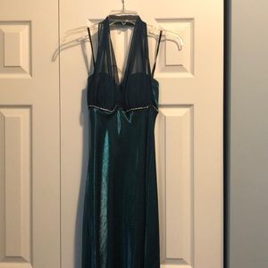 Floor length prom dress